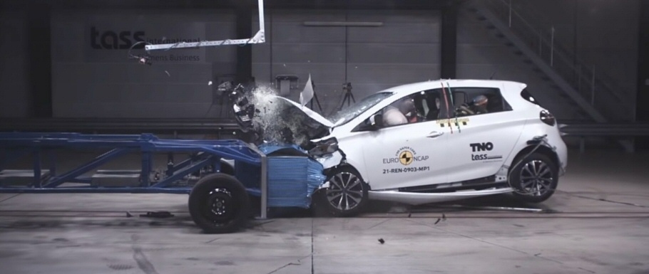 Renault ZOE otrzymało ZERO gwiazdek w teście zderzeniowym Euro NCAP