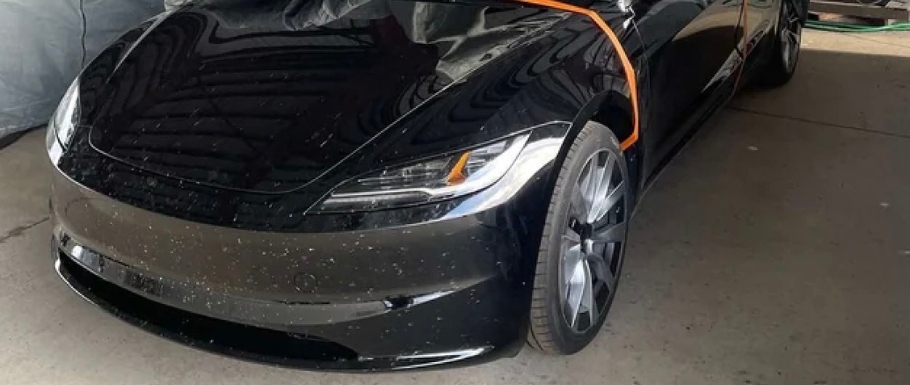 Tesla Model 3 z nowym wyglądem - Czy to odświeżenie Highland?