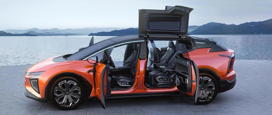 HiPhi X - chiński SUV elektryczny zatwierdzony do sprzedaży w Europie.