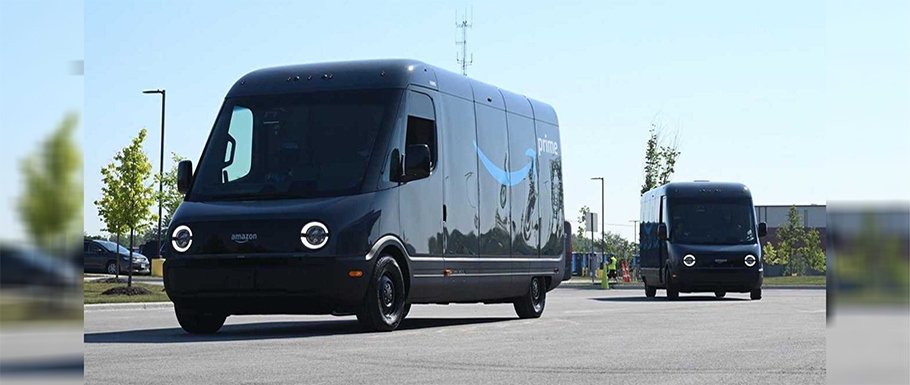 Amazon rozpoczyna użytkowanie elektrycznych samochodów dostawczych Rivian EDV 500 w Europie!