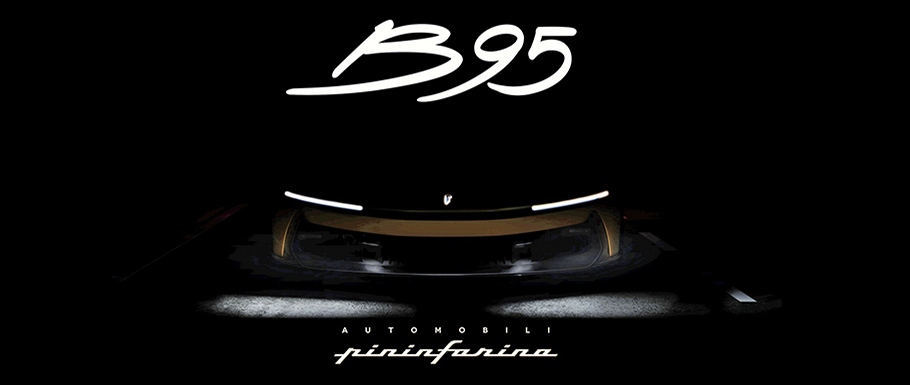 Pininfarina B95 zapowiedziana przed debiutem w Monterey Car Week.
