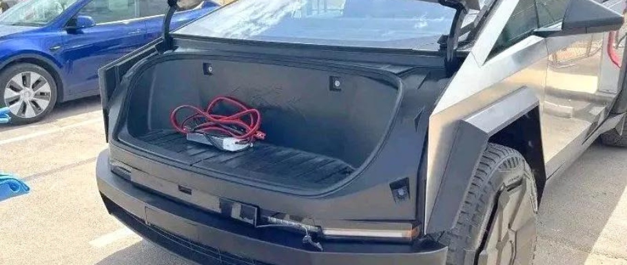 Wielkość bagażnika Tesla Cybertruck: Nowe zdjęcie zdradza detale.