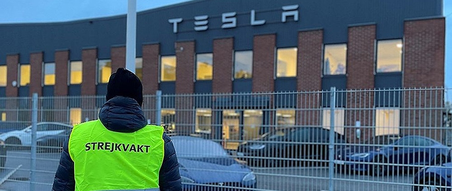 Związki Zawodowe vs Tesla: Walka o Prawa Pracowników w Szwecji