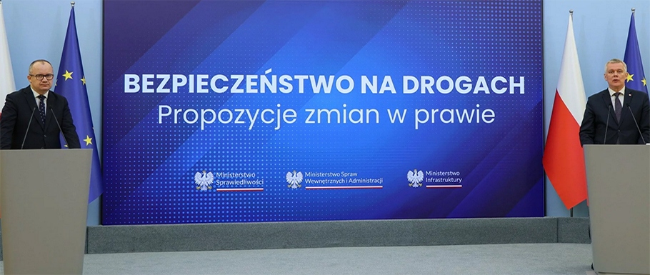 Nowe inicjatywy rządowe w celu poprawy bezpieczeństwa na drogach