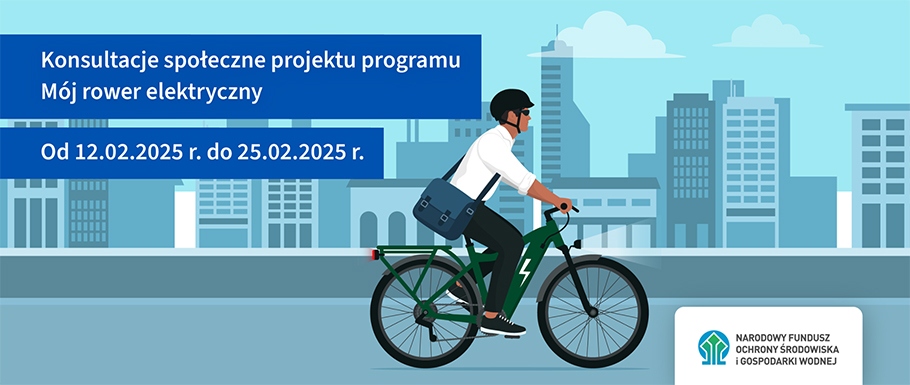 Mój rower elektryczny – nowy program dopłat od NFOŚIGW